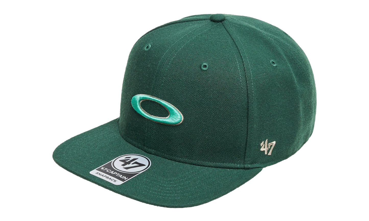 47 B1B Ellipse Snapback Hat "Hunter Green (Helmet)" FOS901222 7BC