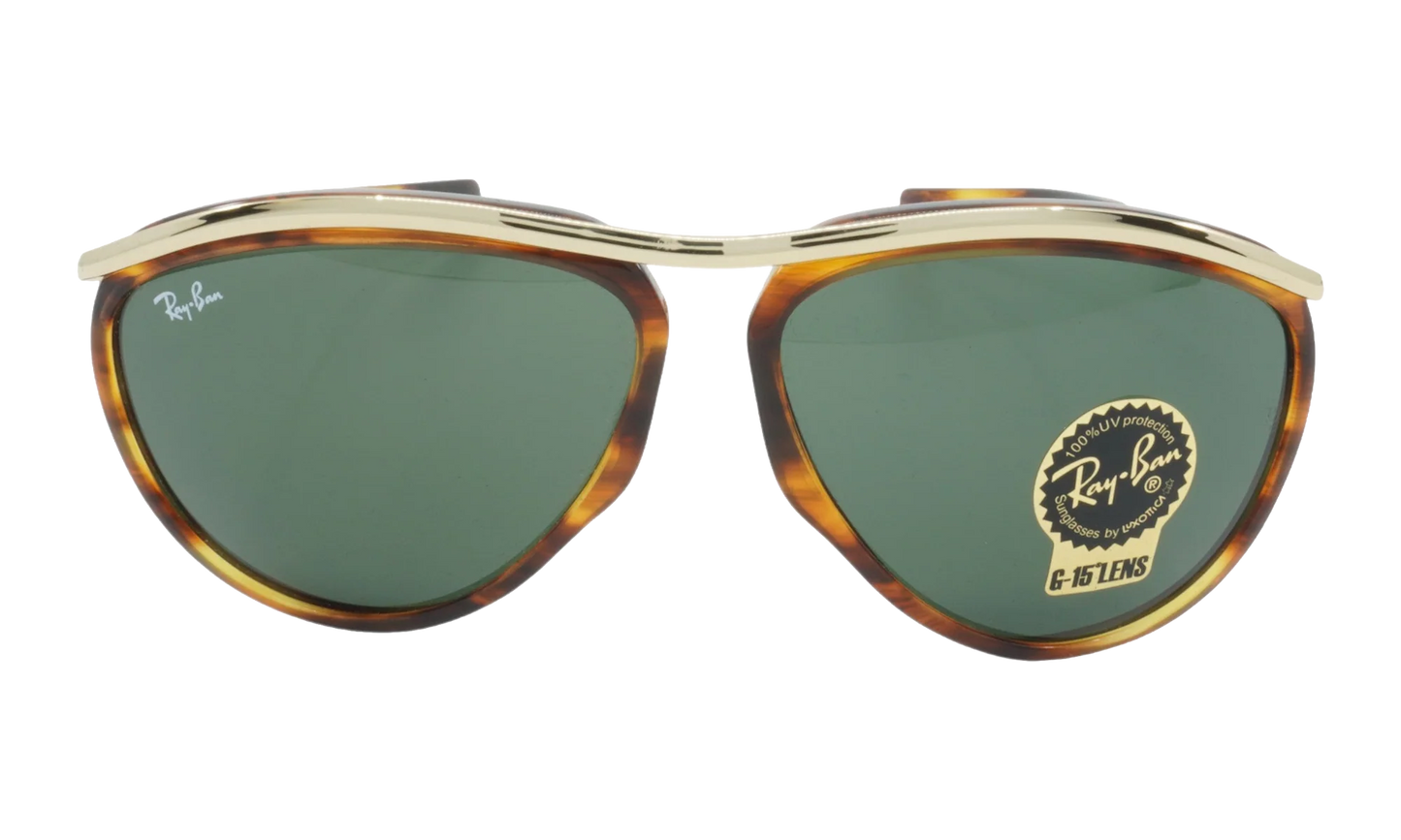 PILOT SUNGLASSES "STRIPED HAVANA" RB2219-954-31_59