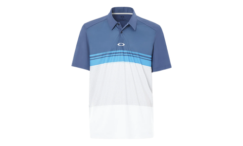 Color Block Take Polo Shirt "Ensign Blue" 434039 64W
