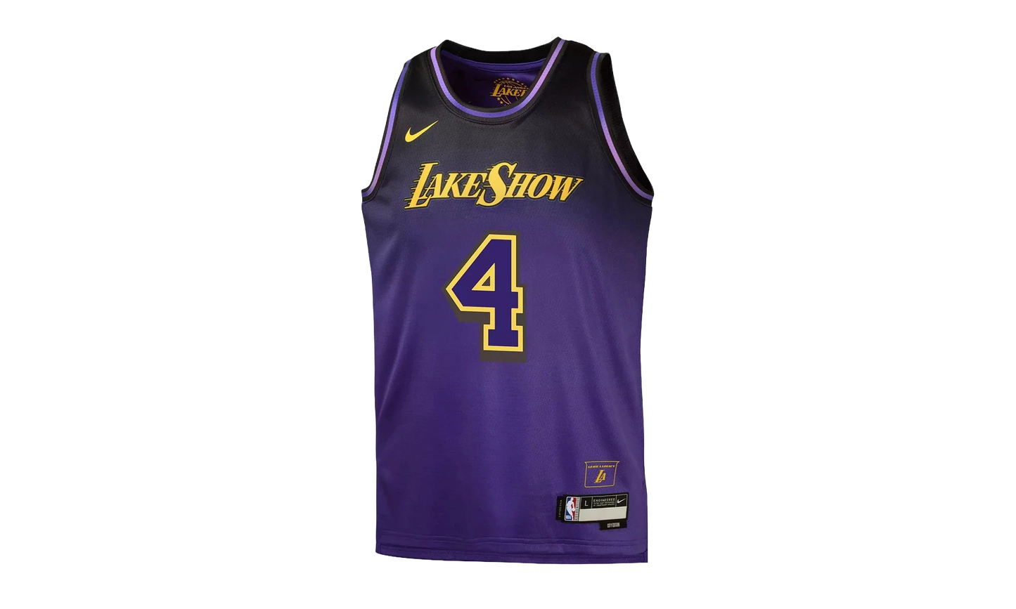 NBA LOS ANGELES LAKERS SWINGMAN JERSEY GS "4 Dalton Knecht - Purple" 9Z2B7BU8W24 KNECHT