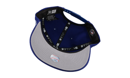 9FIFTY Los Angeles Dodgers 1988 World Series A Frame Snapback Hat "Blue" NE140