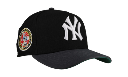 9FIFTY New York Yankees 1949 World Series A Frame Snapback Hat "Black / Graphite" NE227