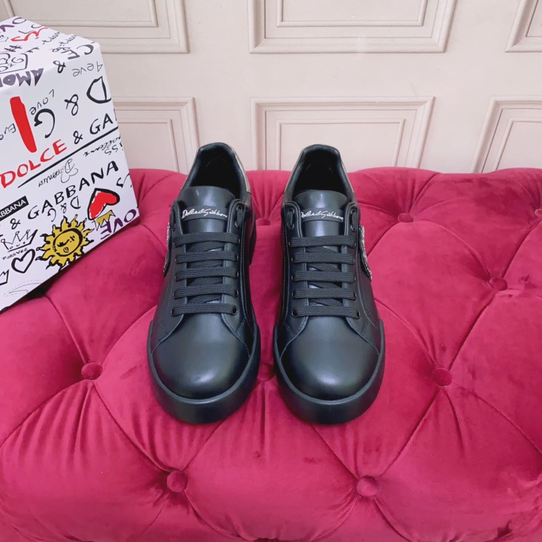 Portofino Crown Patch Black