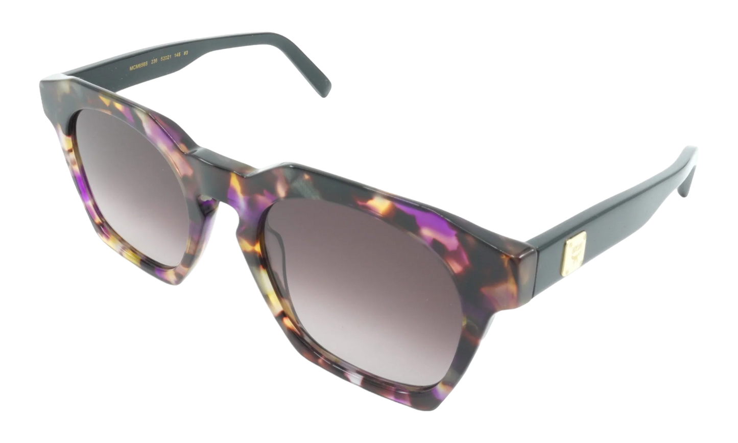 Square Sunglasses "HAVANA/VIOLET" MCM656S-236