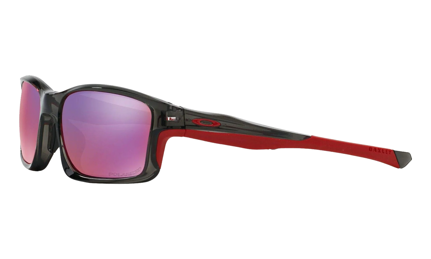 Chainlink Polarized Sunglasses "Grey Smoke / Red Iridium Polarized" OO9247 10