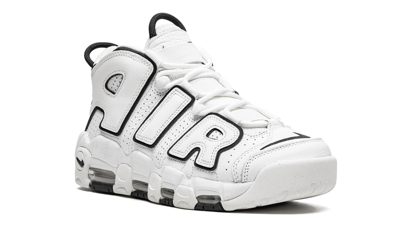 AIR MORE UPTEMPO MNS WMNS"White/ Black" DO6718 100