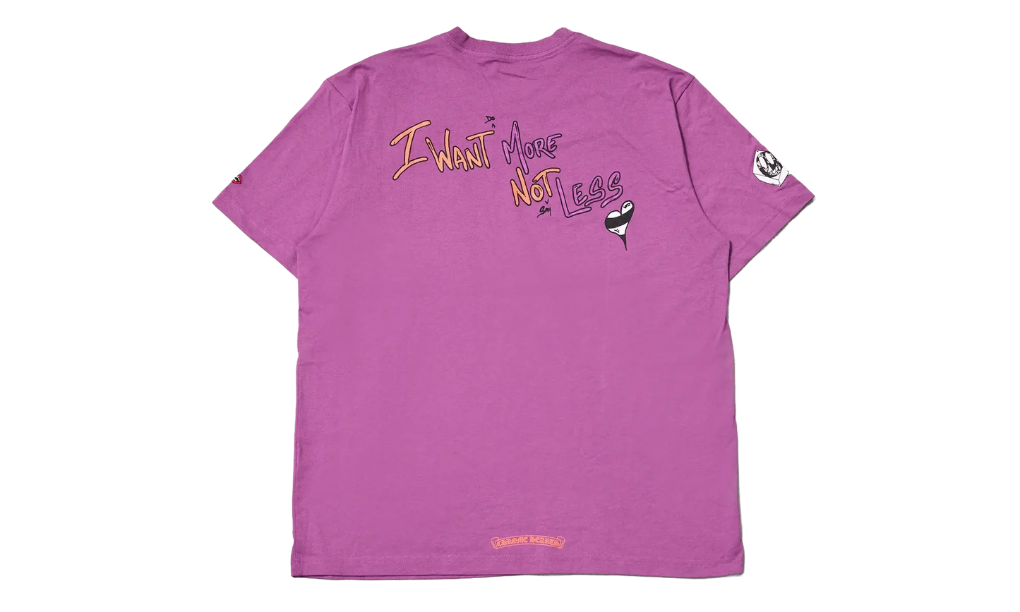 Matty Boy I Want More Not Less Tee Shirt "Purple" CHRM0801