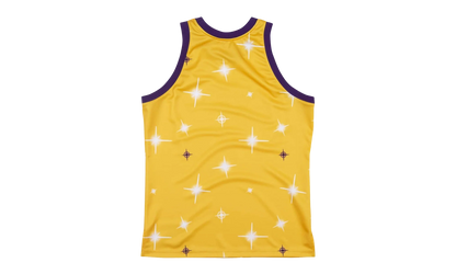 NBA Airbrush Knit Jersey "Los Angeles Lakers - Yellow" TTNKBW18029 LALYELL