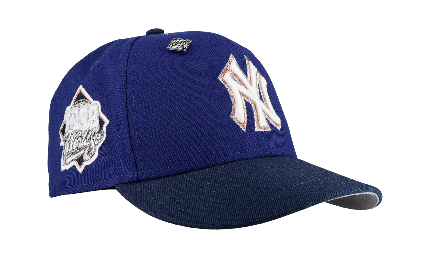 59FIFTY New York Yankees 1999 World Series Fitted Hat "Blue / Navy / Glow" NE249