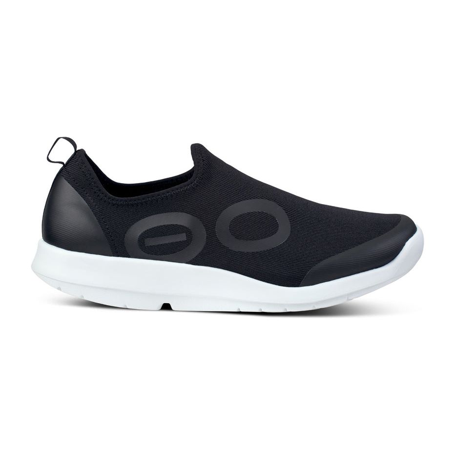 Men's OOmg Sport Low Shoe in White/Black