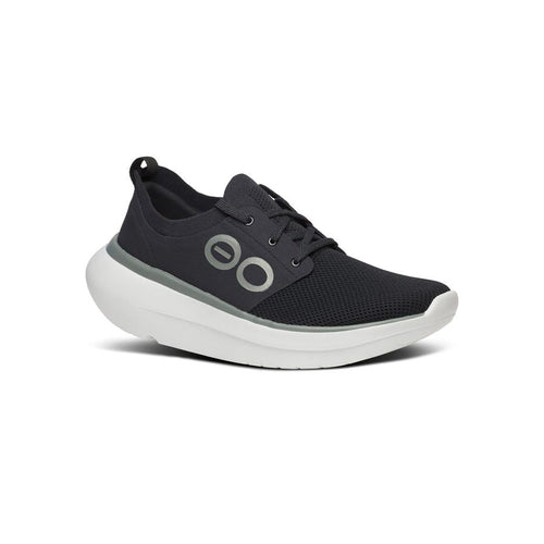 Men's OOMY Stride Shoe in White Black