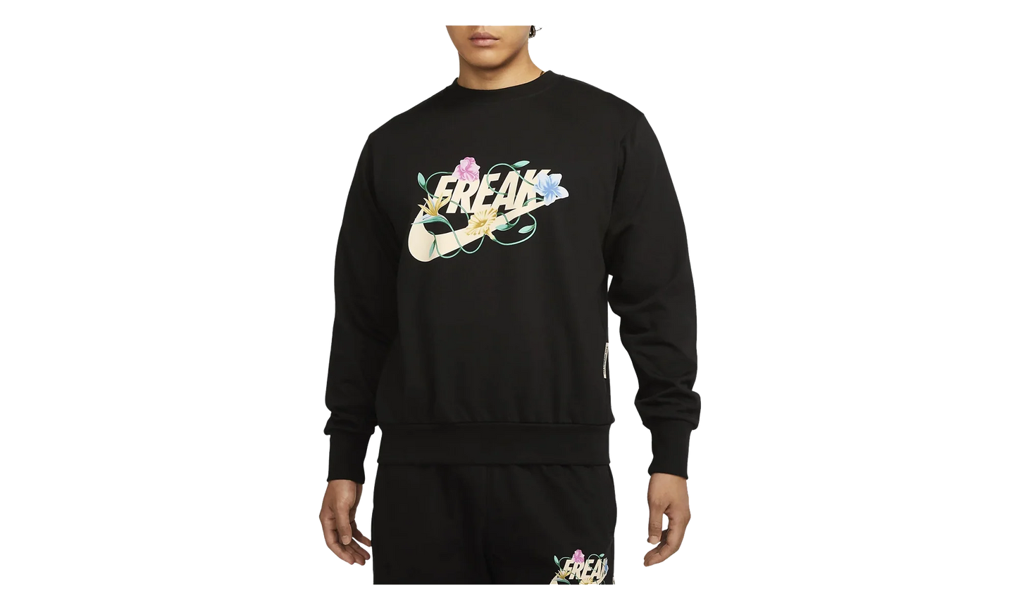 Giannis Standard Issue Basketball Crew Sweatshirt "Black" FJ9557 010