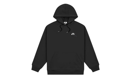 SB Fleece Pullover Skate Hoodie "Black / White" FV7351 010