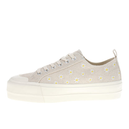 Take The Lead Floral Lace Up Sneakers