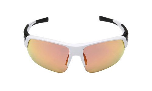 Changeup Dual Sunglasses "Orange Baseball Tuned - Satin White" 8650129 110144