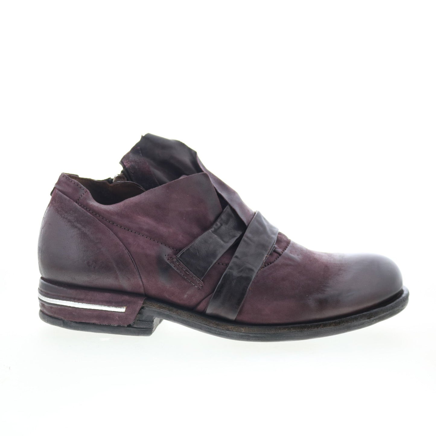 Tarek 516134-301-6903 Womens Burgundy Leather Ankle & Booties Boots