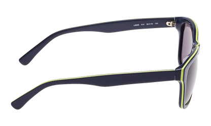 Rectangle Sunglasses "Blue/Yellow" L683S-414