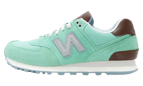 574 WMNS "GREEN / AQUA / CHALK" WL574BEC