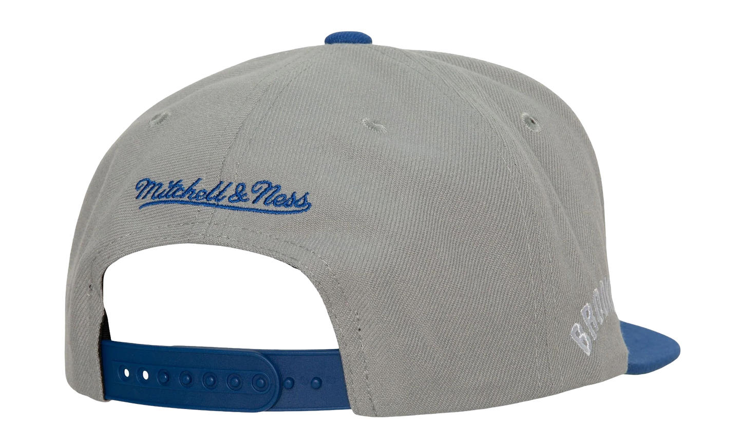 MLB Cooperstown Away Snapback Cap "Brooklyn Dodgers - Grey" HHSS6481 BDOYYPPPGREY