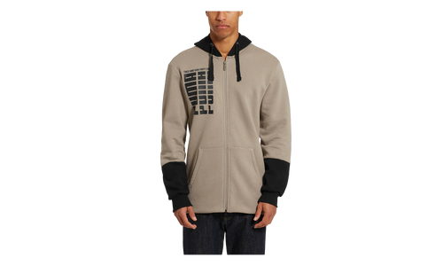 Rebel Up Fullzip Hoodie "Khaki" 852407 38