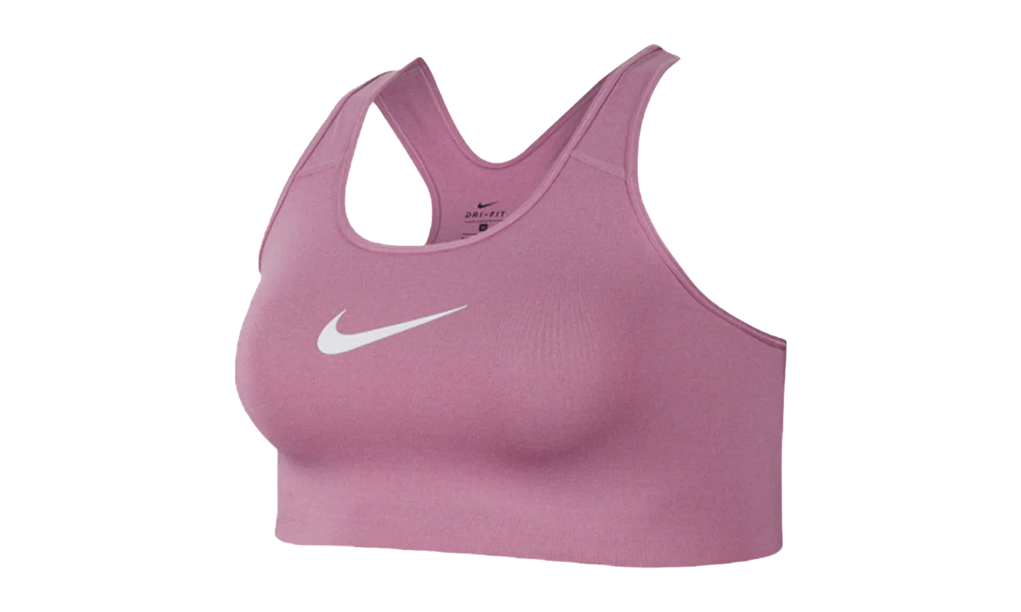 Swoosh Medium-support Non-padded Sports Bra (Plus Size) WMNS "Pink" BQ0973 693