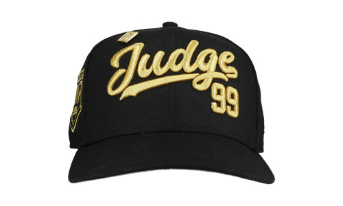 59FIFTY New York Yankees Aaron Judge MVP Fitted Hat "Black / Gold" NE276