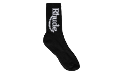 Vertical Race Track Sock "Black / White" RHFW25SO05750 3028