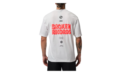 Jordan Broken Records Graphic T-Shirt "White / Infrared 23" IF3055 100
