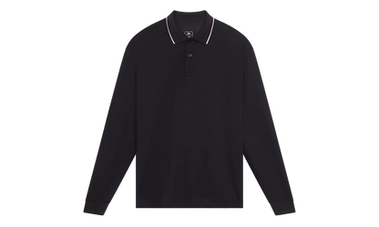 Courtside Long-T Polo "Black" 1MF30500553