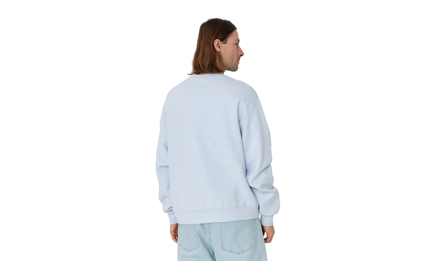 SB Fleece Skate Crewneck Sweatshirt "Football Grey / White" FV7353 085
