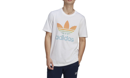 Ombre Trefoil Tee Shirt "White" GP0165