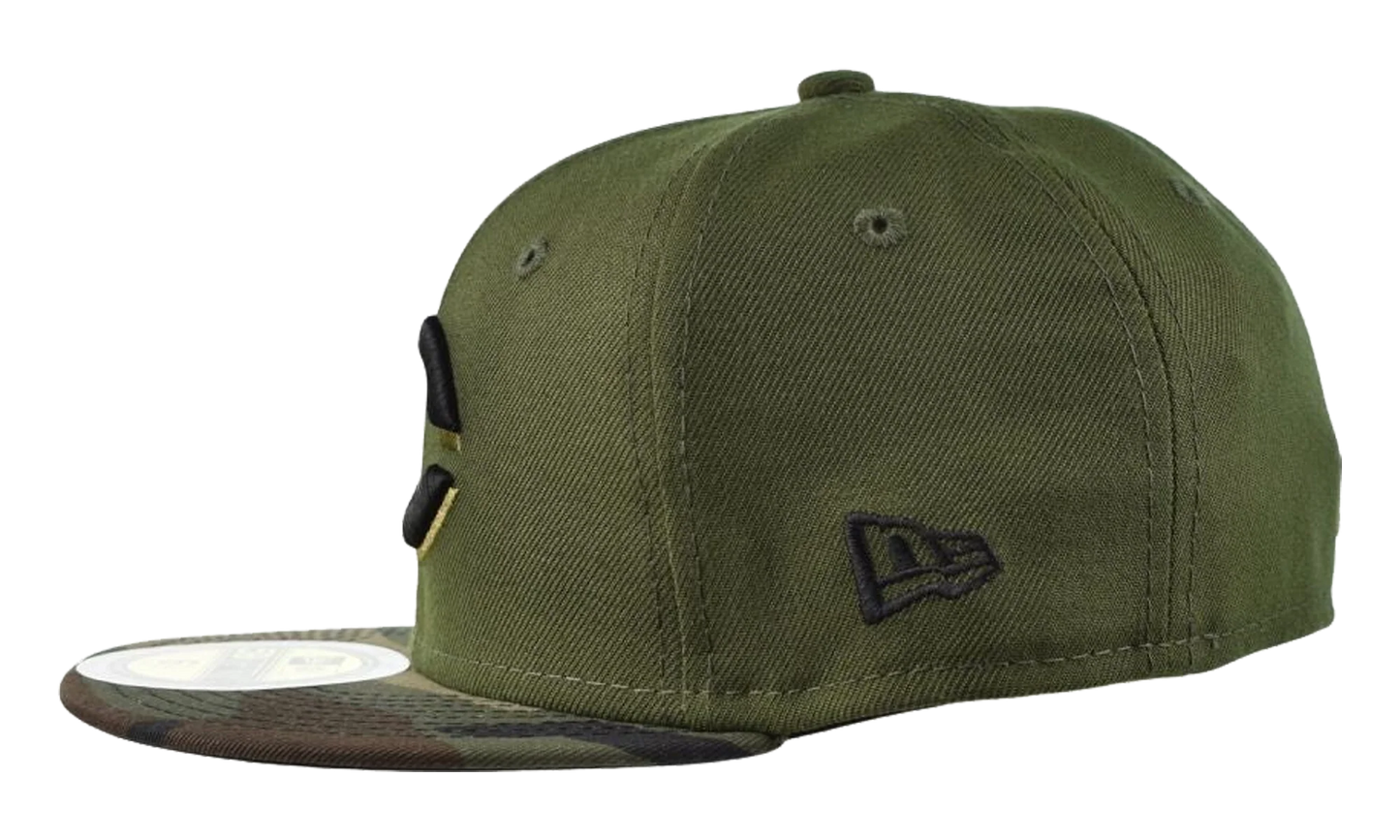 59FIFTY Cincinnati Reds Fitted Hat "Olive Camo" 70423591