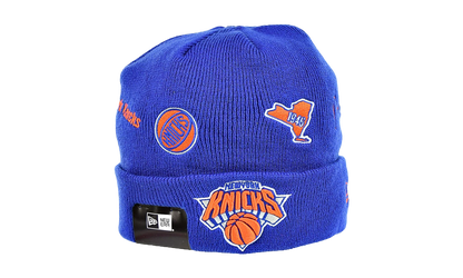 New York Knicks Identity Cuffed Knit Beanie "Blue" 60268020