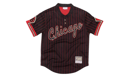 NBA 6 Rings Batting Practice Jersey "Chicago Bulls - Black" MSPOBLCK CBUBA180651