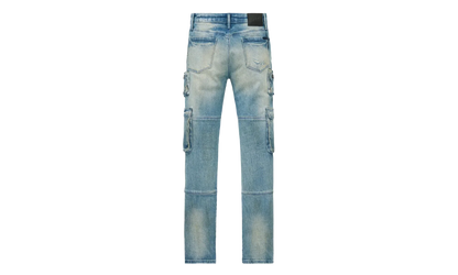 Slate Cargo Skinny Jeans "Muddy Sky" MLFQD1070 B1839MDSKY