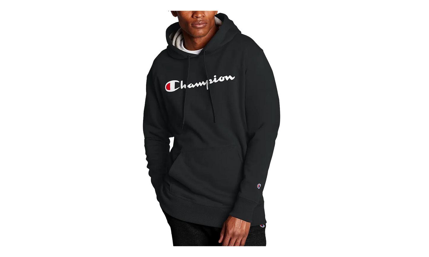Powerblend Fleece Hoodie Script Logo "Black" GF89H Y06794BKC