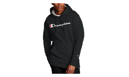 Powerblend Fleece Hoodie Script Logo "Black" GF89H Y06794BKC