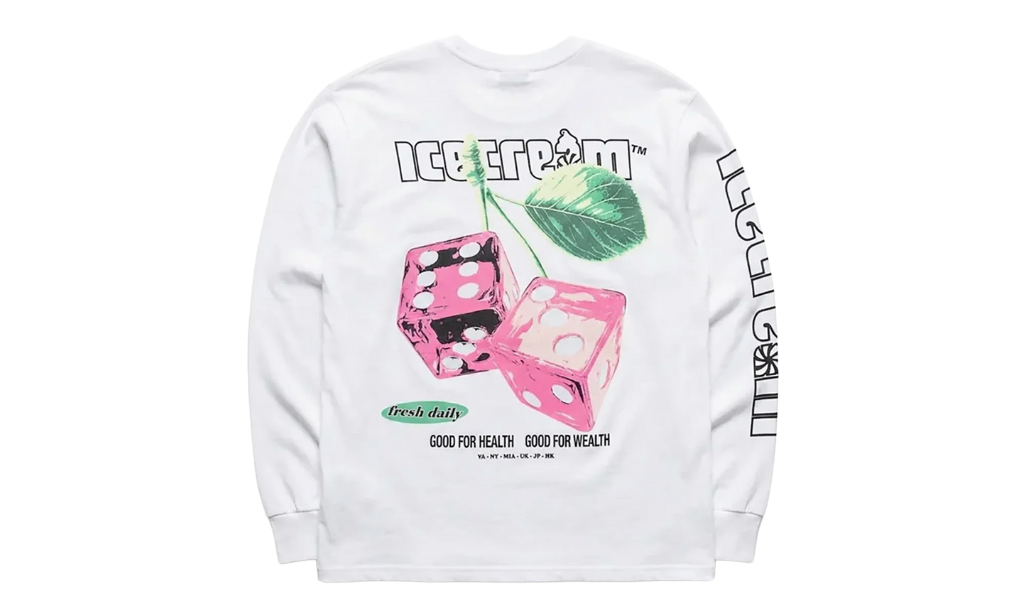 Dice LS Tee "White" 461 1308 100