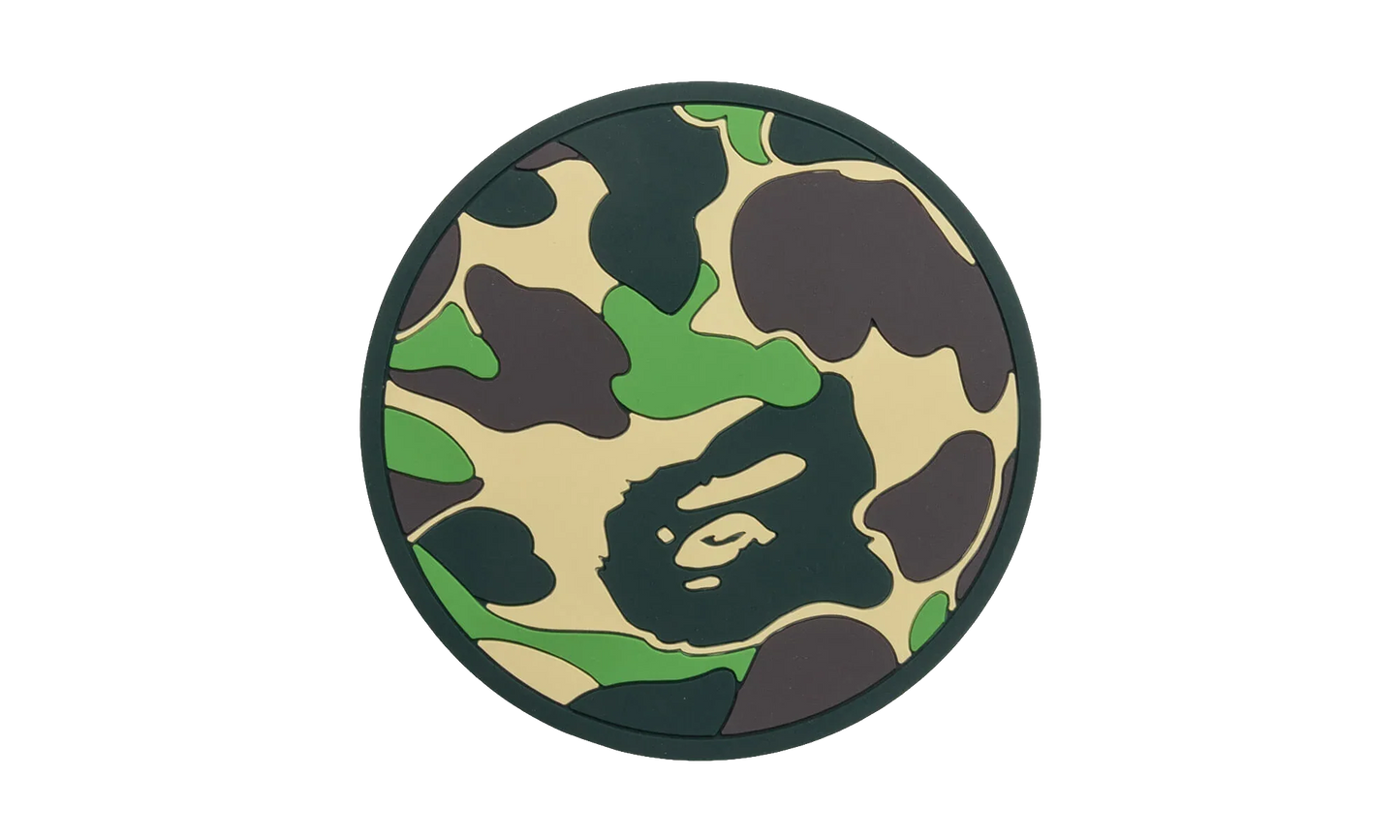 ABC Camo Rubber Coaster "Green" 001KAK801017M GRN