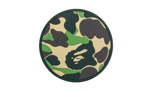 ABC Camo Rubber Coaster "Green" 001KAK801017M GRN