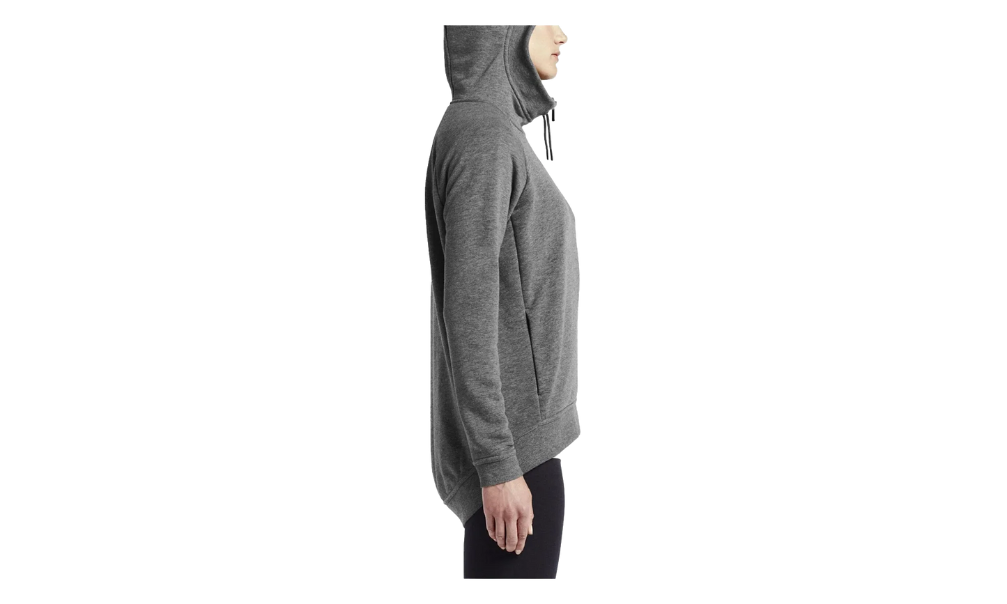 NSW Modern Cape Full Zip Hoodie WMNS "Medium Heather Grey" 804577 091