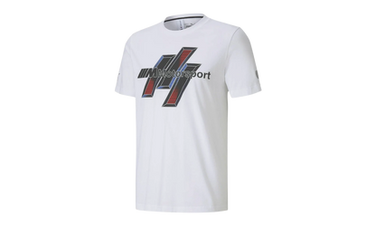 BMW Motorsport Life Graphic Tee "Puma White" 597987 02