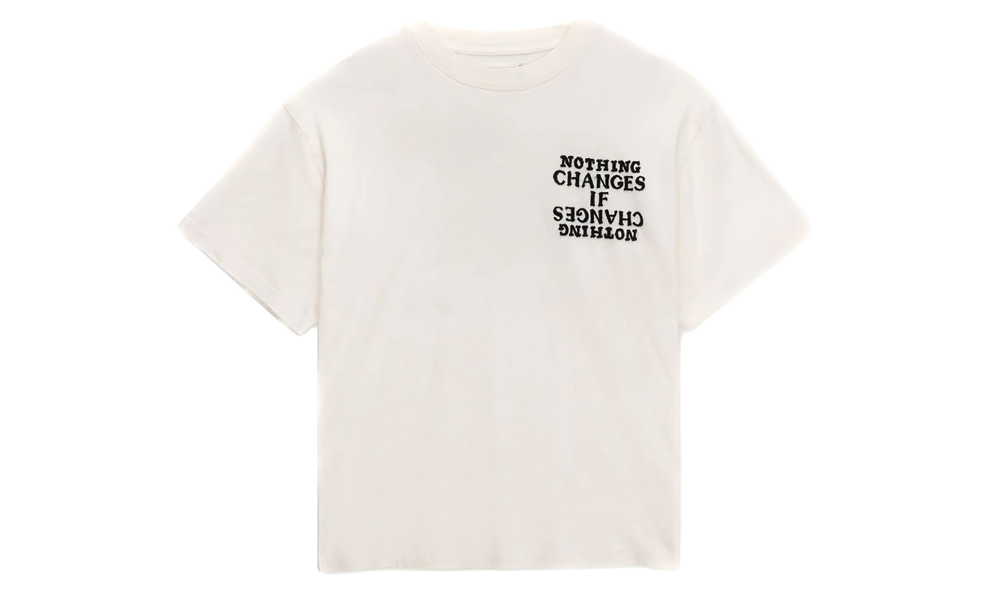Nothing Changes Short-Sleeve Tee "White" HTG260191 WHT