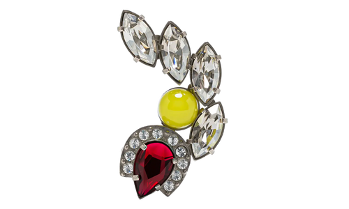 CRYSTAL EARRINGS "RED / YELLOW" SM1VG0053P6479981