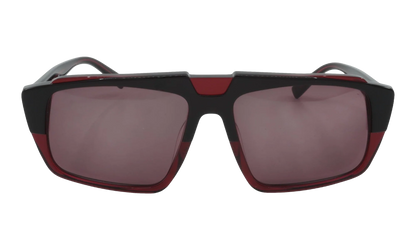 Aviator Sunglasses "Black/Wine" MCM693S-037