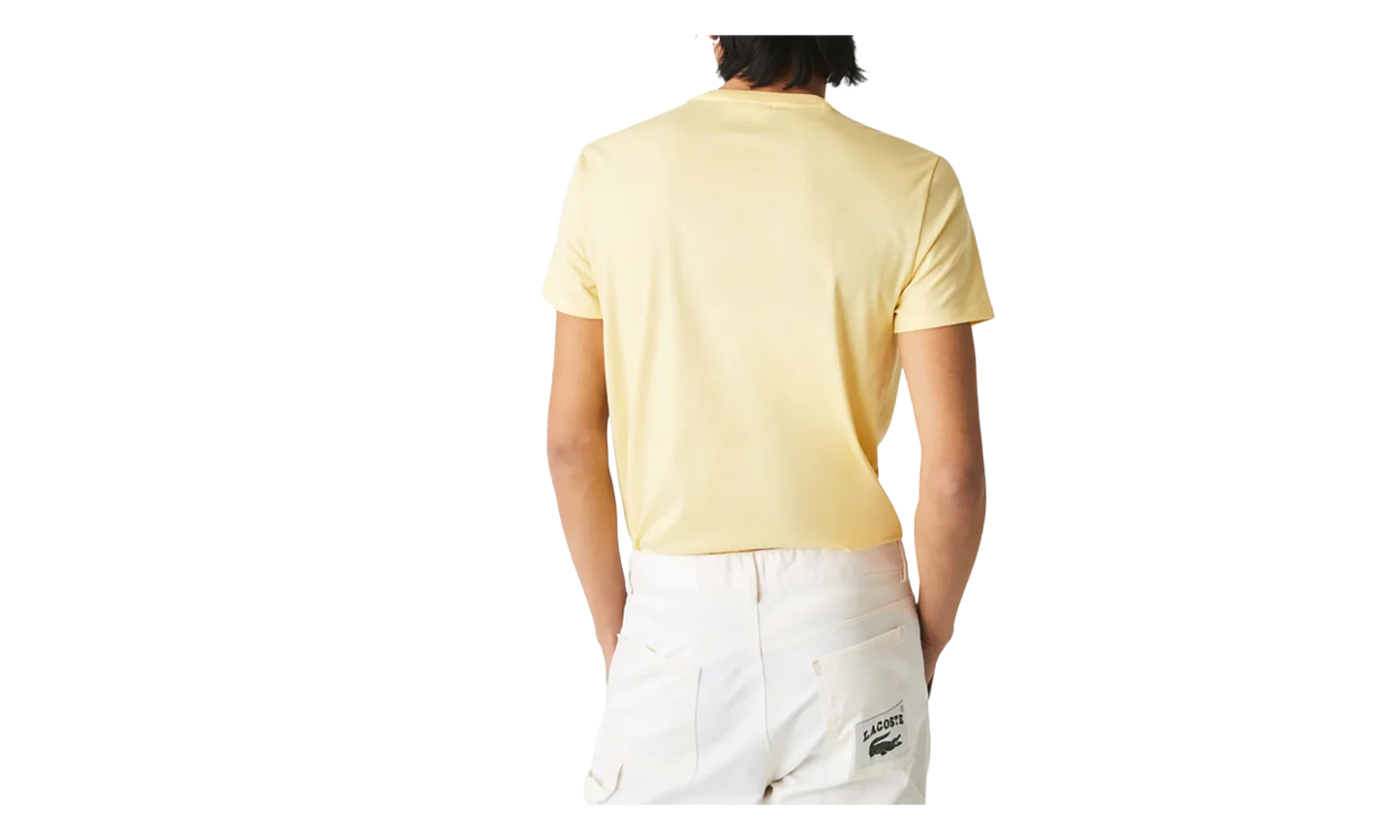 Crew Neck Pima Cotton Jersey T-shirt "Yellow" TH6709 6XP