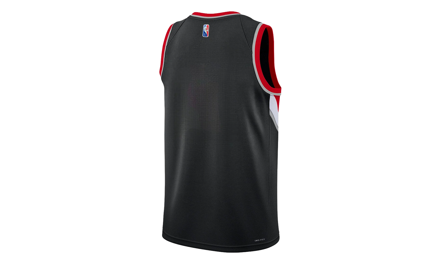 NBA Portland Trail Blazers 21/22 Diamond Icon Edition Swingman Jersey "Black" DN2629 010