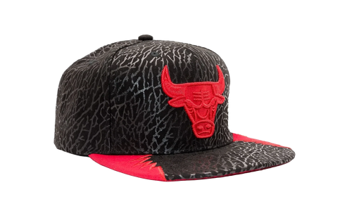 NBA Day 5 Snapback Cap "Chicago Bulls - Black / Red" HHSS1102 CBUYYPPPBKRD