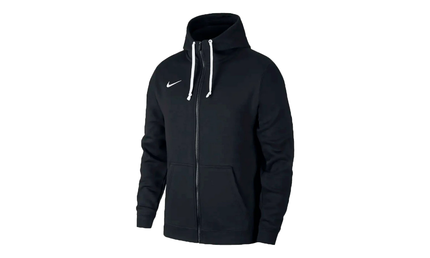 Full-Zip Fleece Soccer Hoodie "Black" AJ1313 010