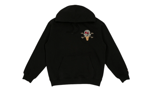 Embossed Hoodies "Black" IFW2HD005 Black